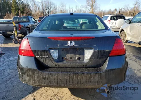 2007 Honda Accord Ex z USA, uszkodzony, nr VIN 1HGCM56897A003979